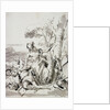 Angelica and Medoro by Domenico Tiepolo
