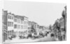 Lithograph Depicting Lower Broadway in the 1830s by Anonymous