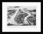 Print Depicting New York and Surrounding Area by Anonymous