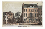 Tammany Hall, 1830 Color Lithograph by George Hayward