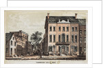Tammany Hall, 1830 Color Lithograph by George Hayward