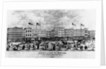 Print Depicting Courtlandt St. New-York by Anonymous