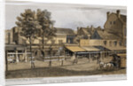 The Old Gotham Inn - In Bowery Color Lithograph by Anonymous