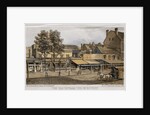 The Old Gotham Inn - In Bowery Color Lithograph by Anonymous