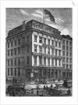 Illustration Depicting the New York Sun Building by Anonymous
