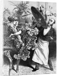 The Bernhardt Kick Newspaper Illustration by Anonymous