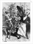 The Bernhardt Kick Newspaper Illustration by Anonymous