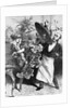 The Bernhardt Kick Newspaper Illustration by Anonymous