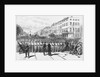 The Attack on the Procession, on Eighth Avenue, Between Twenty-Fourth and Twenty-Fifth Streets Newspaper Illustration by Anonymous