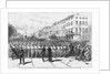 The Attack on the Procession, on Eighth Avenue, Between Twenty-Fourth and Twenty-Fifth Streets Newspaper Illustration by Anonymous