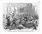 Dragging Colonel O'Brien's Body Through the Mud Newspaper Illustration by Anonymous