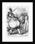 J.F. as Falstaff Newspaper Illustration by Thomas Nast