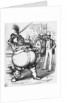 J.F. as Falstaff Newspaper Illustration by Thomas Nast