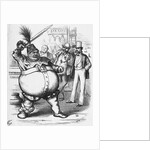 J.F. as Falstaff Newspaper Illustration by Thomas Nast