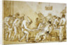 Clowns #89 by Giovanni Battista Tiepolo
