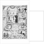 Cover Illustrating Contagious Spread of the Black Plague by Anonymous