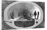 Section of the Great Paris Sewer by Anonymous