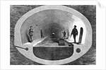 Section of the Great Paris Sewer by Anonymous
