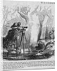 Illustration of Men Surveying Swamp by Anonymous