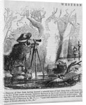 Illustration of Men Surveying Swamp by Anonymous