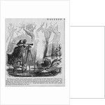Illustration of Men Surveying Swamp by Anonymous