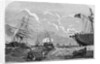 Laying the Cable in Mid Ocean Illustration by Anonymous