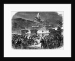 Mob Burning a Hospital by Anonymous