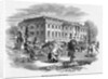 The White House and Public Grounds Illustration by Anonymous