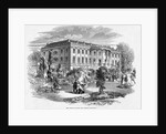 The White House and Public Grounds Illustration by Anonymous