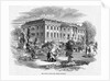 The White House and Public Grounds Illustration by Anonymous