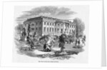 The White House and Public Grounds Illustration by Anonymous