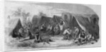 Gold Miners in Camp by Anonymous