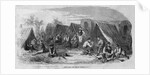 Gold Miners in Camp by Anonymous