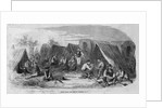 Gold Miners in Camp by Anonymous