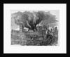 The Great Fire in Chicago, Illinois Illustration by Anonymous