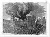 The Great Fire in Chicago, Illinois Illustration by Anonymous