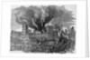 The Great Fire in Chicago, Illinois Illustration by Anonymous