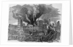 The Great Fire in Chicago, Illinois Illustration by Anonymous