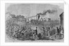Scene of the Bergen Tunnel riot on the New York and Erie Railroad by Anonymous