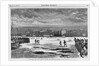 Crossing the Frozen East River, New York by Anonymous