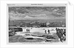Crossing the Frozen East River, New York by Anonymous