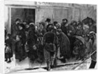 Parisians Waiting for Food by Anonymous