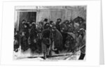 Parisians Waiting for Food by Anonymous