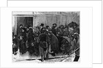 Parisians Waiting for Food by Anonymous