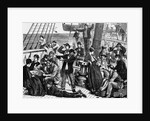 Deck of Emigrant Ship by Anonymous
