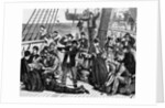 Deck of Emigrant Ship by Anonymous