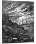 Forest Fire in Wisconsin by Anonymous