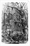 Union Soldiers in Swamp by Anonymous
