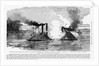 Civil War Naval Battle by Anonymous