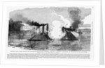 Civil War Naval Battle by Anonymous